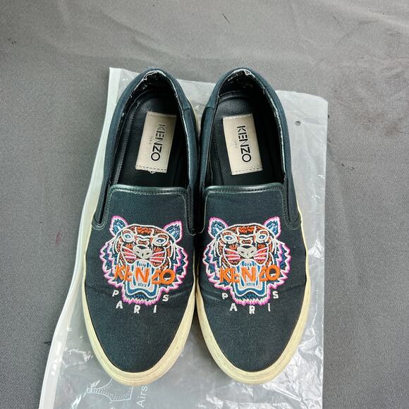 Kenzo Tiger Slip on Sneakers - Picture 1 of 6